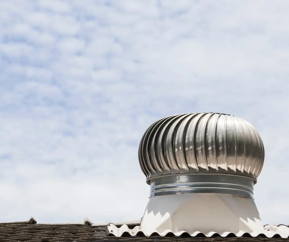 a ventilation in roof