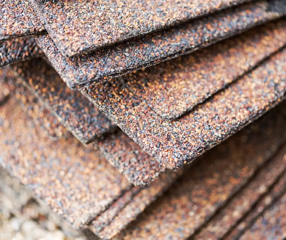 a stack of asphalt shingle roofs