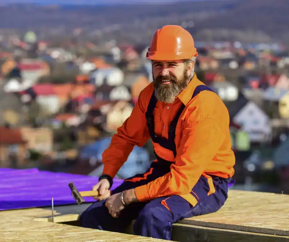 a roofing contractor