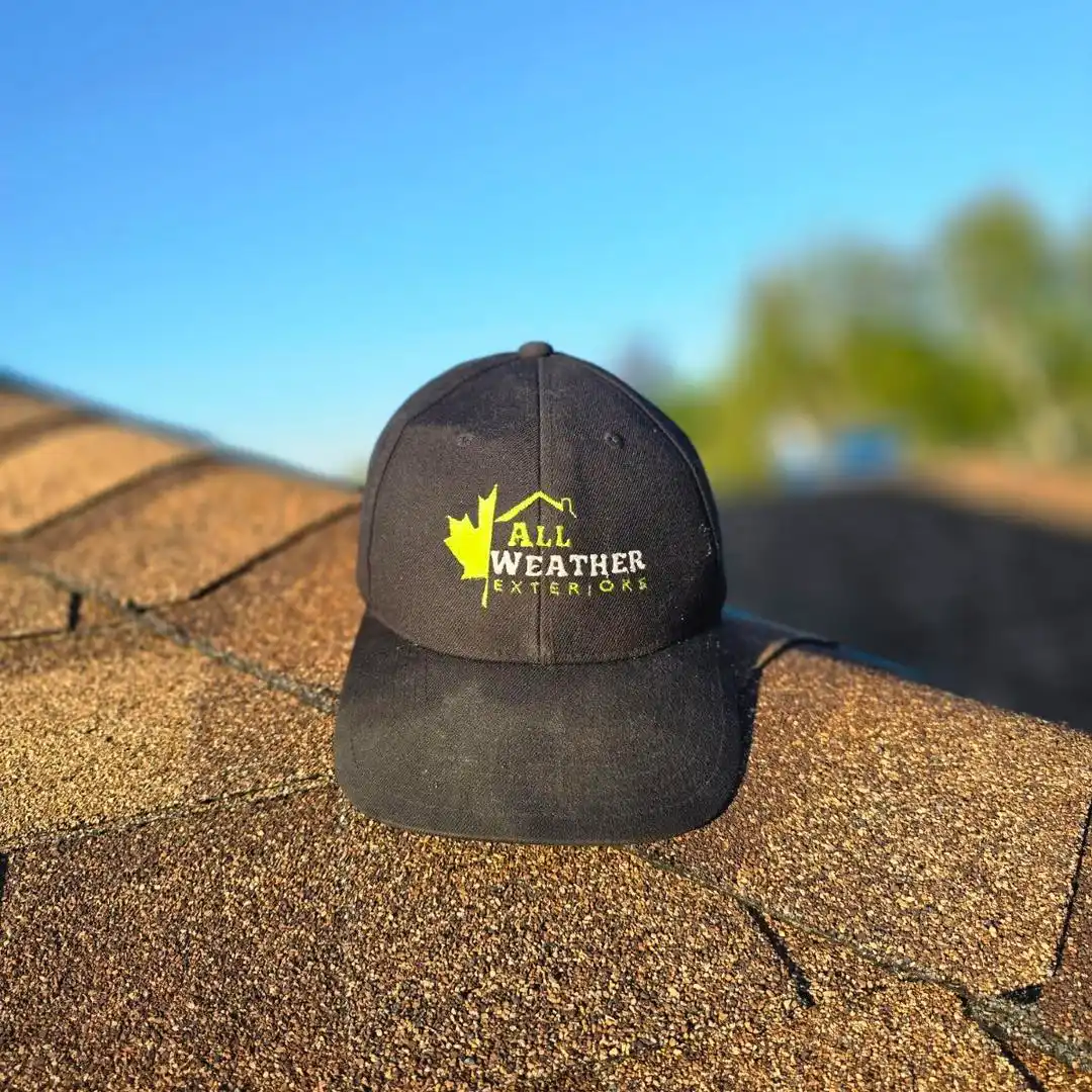 all weather exteriors cap over a newly installed roof