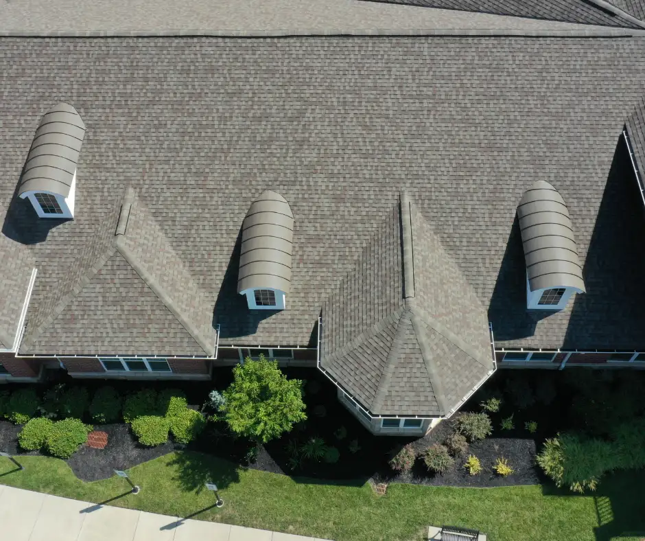 a house with a few dormers