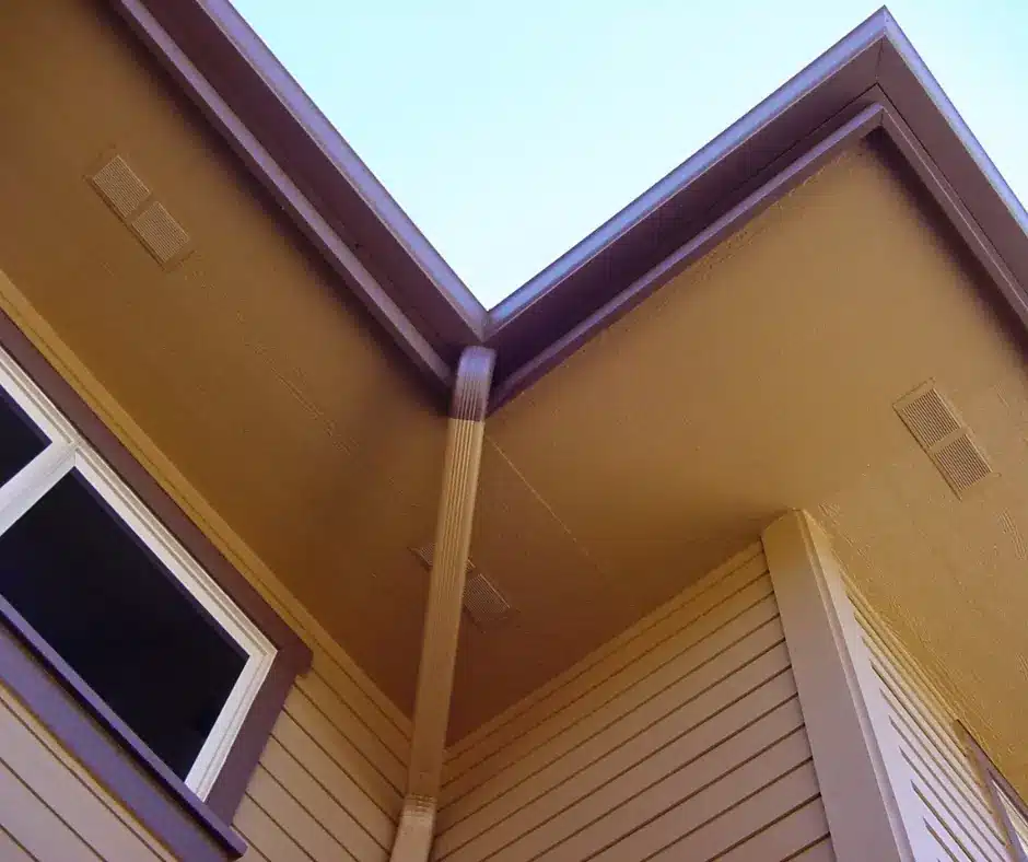 a soffit of a house