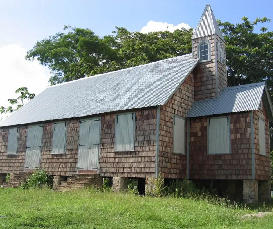 a house with a metal roof